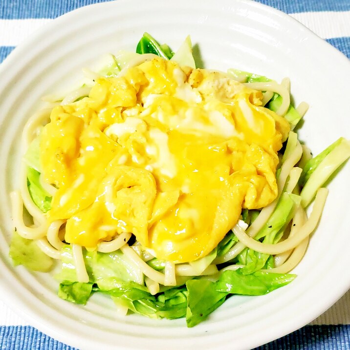 あっという間にできるシンプル焼うどん